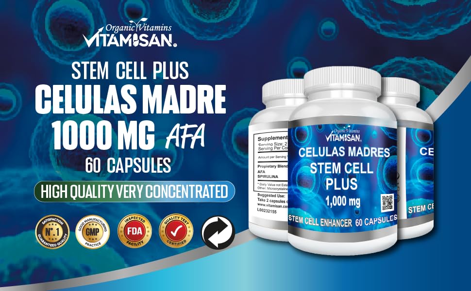 Celulas Madres 4 Botellas Vitamisan