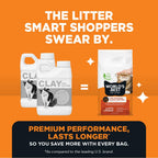 World's Best Cat Litter Low Tracking & Dust Control, Unscented, 15 lb Bag