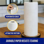 Genuine Joe Household Paper Towels, 2-Ply, 11" x 4.4", 200 Sheets/Roll (Pack of 24)