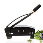 14-Inch Stainless Steel Flower Stem Cutter - Heavy Duty Bunch Cutter with Safety Lock - Perfect for Florists & Gardeners