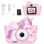 Unicorn Toys Camera for Kids Girls Age 3-8, Pink