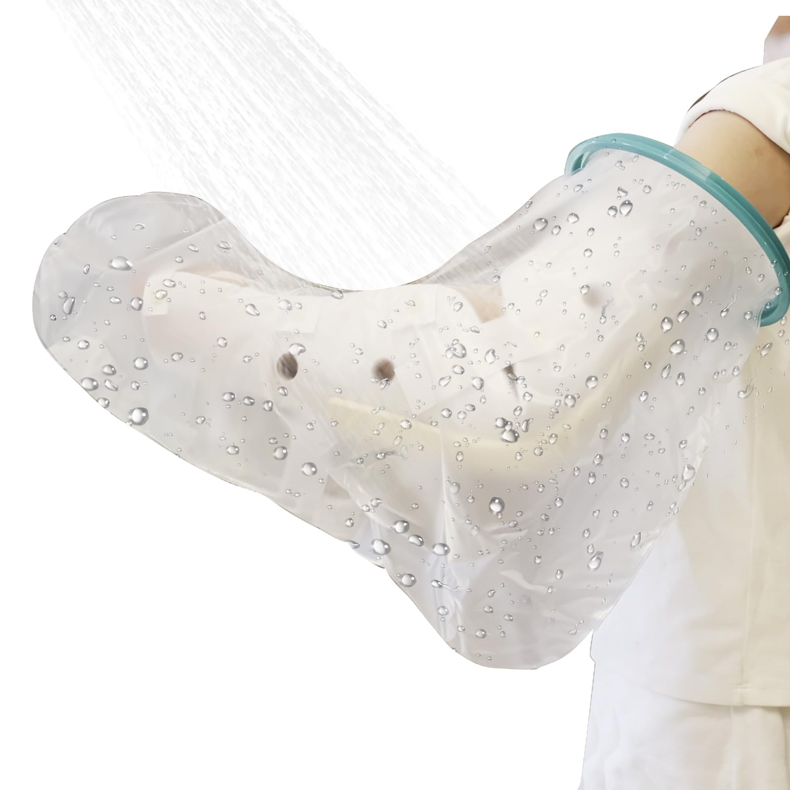 CIVJET Cast Covers for Shower Arm, Waterproof Cast Cover, Cast Cover for Swimming, Cast Protector for Shower Adult, Elbow, Hand, Elbow, Upper Arm (Diameter - 7.9") Extra Long