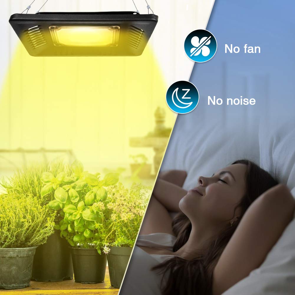 150W Waterproof Plant Light, Outdoor Grow Light, Sunlike Full Spectrum