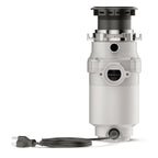 Waste King Garbage Disposal for Kitchen Sink with Power Cord, Compact Food Waste Disposer, L-111