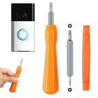 Screwdriver for Ring Doorbell, T6 T15 Bit Screwdrivers For Ring Video Doorbell,Doorbell 2,Doorbell Pro, Ring Video Doorbell Models, Battery Change, Charge & Replacement, Wifi Password Reset Access