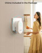 REOLINK Video Doorbell PoE 2K Wired Outdoor Security Camera with Chime V2