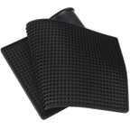 FUNSUEI 3 PCS 8 x 24 Inch Rubber Bar Mats, Non-Slip Rubber Bar Service Top Spill Mats, PVC Bar Spill Mat Drinks Mixing Pad for Bars, Home Kitchen, Pubs, Restaurants
