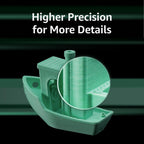Bambu Lab P1S 3D Printer, Ready-to-Use FDM 3D Printer