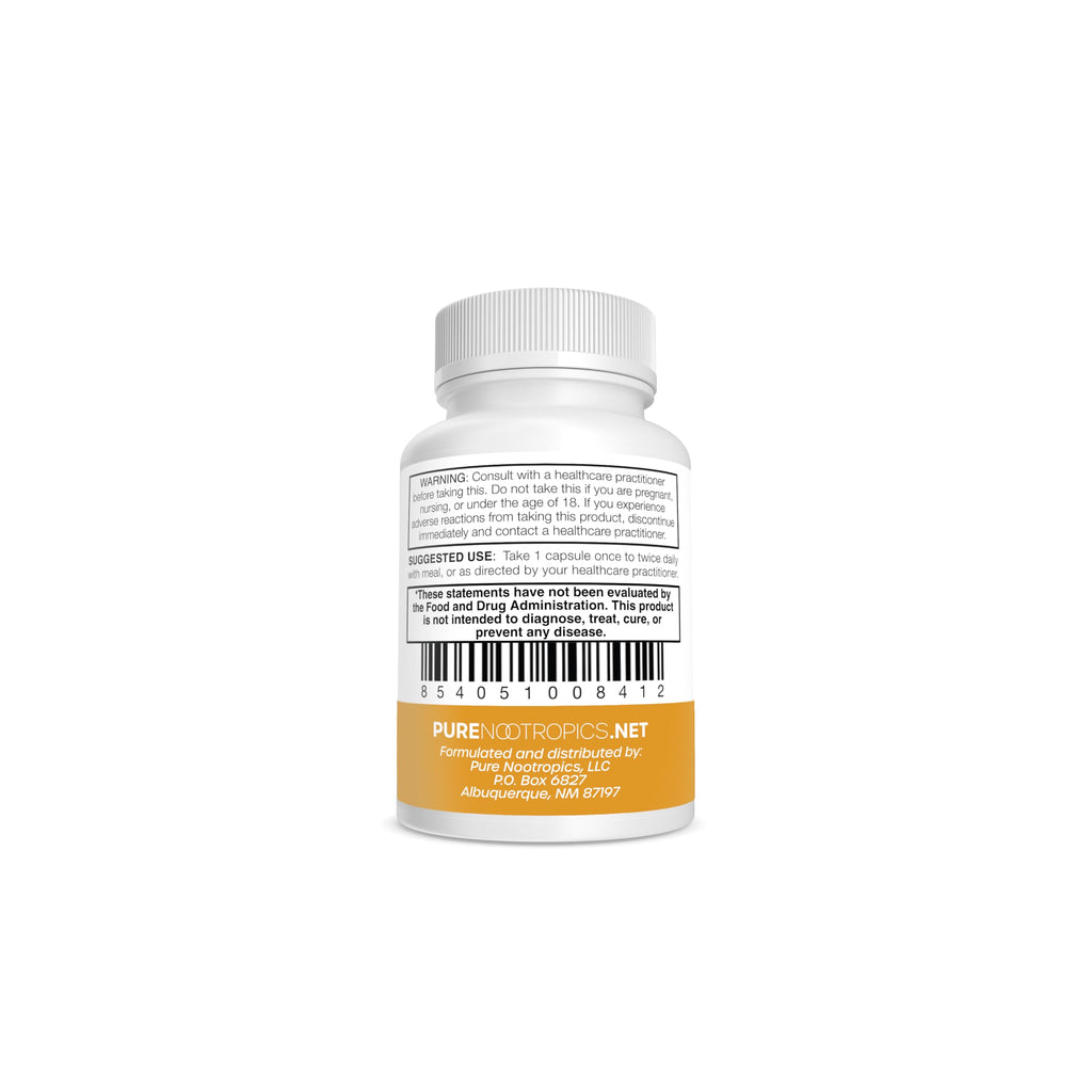 Pure Nootropics - Dihydroberberine Supplement (GlucoVantage) 100 mg, 90 Capsules | Super Berberine