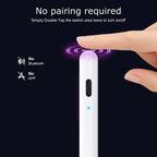 JAMJAKE Stylus Pen for iPad 6-11th Gen 2X Fast Charge, Palm Rejection-White