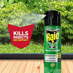 Raid House & Garden Insect Killer Spray, Orange Scent 11 Ounce (Pack of 1)