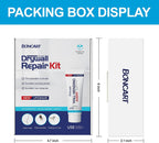 BONCART Spackle Wall Repair Kit, Drywall Repair Patch Kit,Wall Mending Agent Putty,Wall Repair Paste Plaster for Wall Crack/Nail Hole,Wall Repair Patch Kit with Scraper/Sandpaper