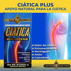 Ciática Suplemento Natural 60 Tabs. Nervio Ciático Plus Vitaminas y Minerales