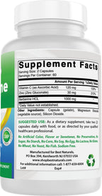 Best Naturals Berberine Plus 1000 mg/Serving 120 Capsules - (Pack of 3)