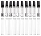 10pcs 1ml Glass Test Tubes Small Clear Tubes for Scientific Experiments, Holiday Gifts