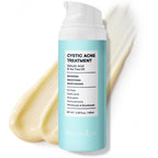 Cystic Acne Spot Treatment for Face: Hormonal Acne Pimple Cream with Salicylic Acid & Tea Tree Oil - Hormonal & Pimple Cream for Teens & Adults,120 Day Supply & 3.38 oz / 100 ml