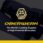 Oberwerk 10x50 Explore Binoculars - Compact & Lightweight Binoculars for Adults | Bird Watching, Hiking, & Outdoor Use | Wide 6.0° FOV | Fully Multi-Coated & Waterproof | Includes Case & Neck Strap