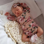 Kaydora Reborn Baby Girl Dolls - 20 inch Lifelike Newborn Baby with Realistic Veins for Kids Age 3 +