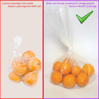 Wowfit 30x40 Clear Poly Bags, 10 CT, 1.6 Mil, Art, Posters & Wreath Covers