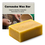 Carnauba Wax Paste - Paste Finish Wax - Buffing Compounds & Wax for Use Wood Buffing, High-Gloss Finish