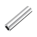 uxcell 5 Pcs Stainless Steel Spacer 5/16" Bore x 1/2" OD x 2" Length Screw Bushing Plain Finish Round Metal Spacer for 5/16" Screws Bolts and Rods