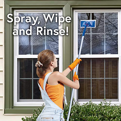 Windex Outdoor All-in-One Glass Cleaning Tool Refill Pads, 2 ct