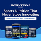 BodyTech 100% Pure Creatine Monohydrate Powder - Micronized for Maximum Absorption - Supports Muscle Strength & Power Output - Arctic Blast (13 oz, 55 Servings)