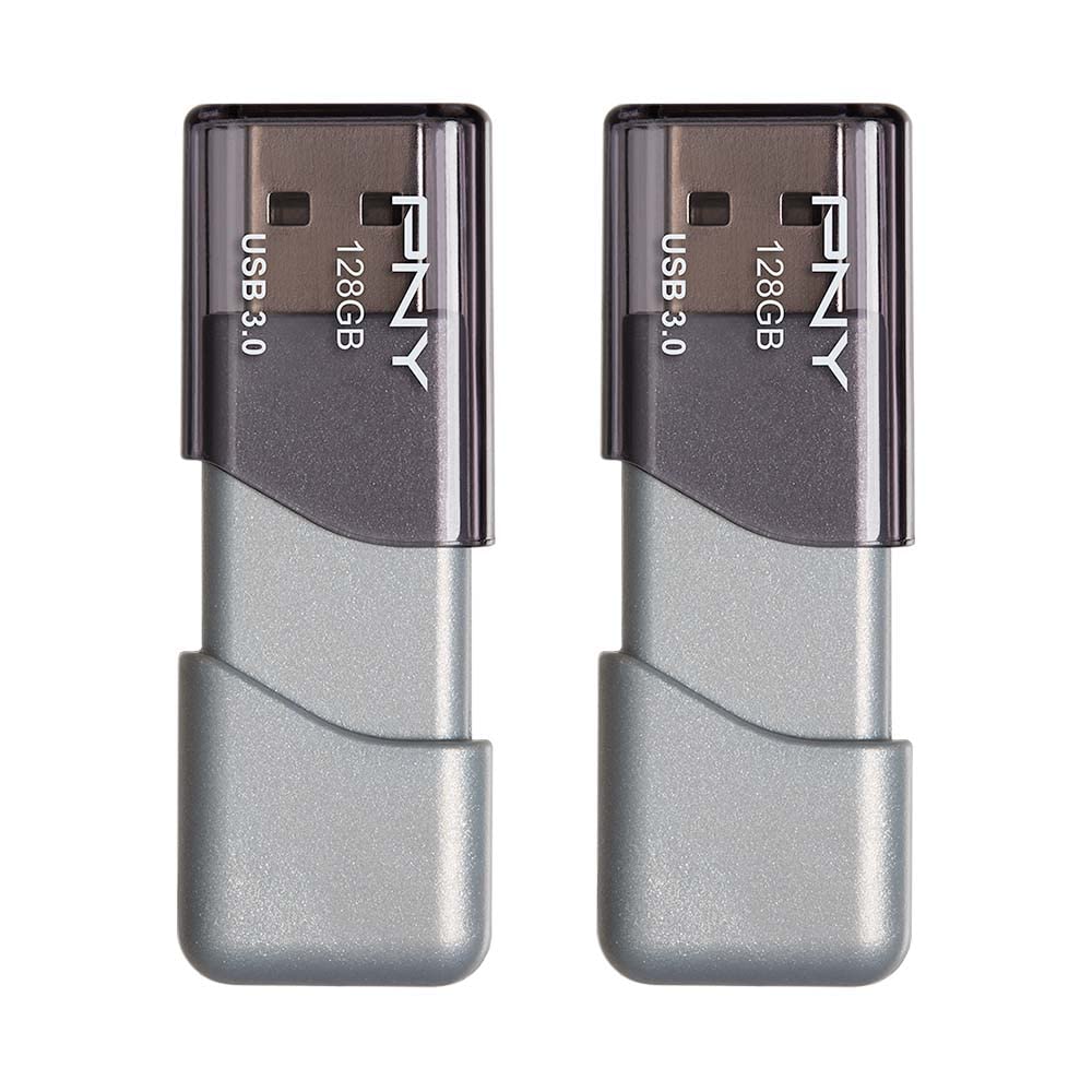 PNY 128GB Turbo Attaché 3 USB 3.0 Flash Drive 2-Pack