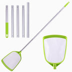 Sepetrel Pool Skimmer Net- Total Length 72 inches Ultral Fine Mesh Rake with Pole,Accessories for Cleaning Inground/Above Ground Swimming Pool, Pond,Spa and Hot Tub Leaf Debris