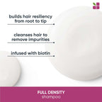 Biolage Full Density Thickening Shampoo | For Fuller & Thicker Hair | With Biotin | For Thin & Fine Hair Types | Paraben & Silicone Free | Vegan | 33.8 Fl. Oz