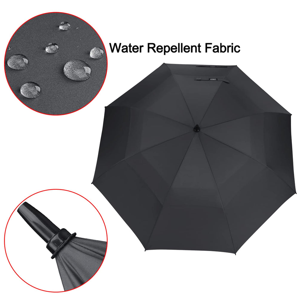 G4Free 47/54/62/68/72 Inch Golf Umbrella Windproof Auto Open Large Umbrella