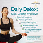 BUCKLEBURY Micronized Zeolite Capsules - Mineral Zeolite Detox for Adults - Supports Immune System, Metabolism & Digestive Health - Advanced Formula for Men & Women - 90 Vegan Capsules