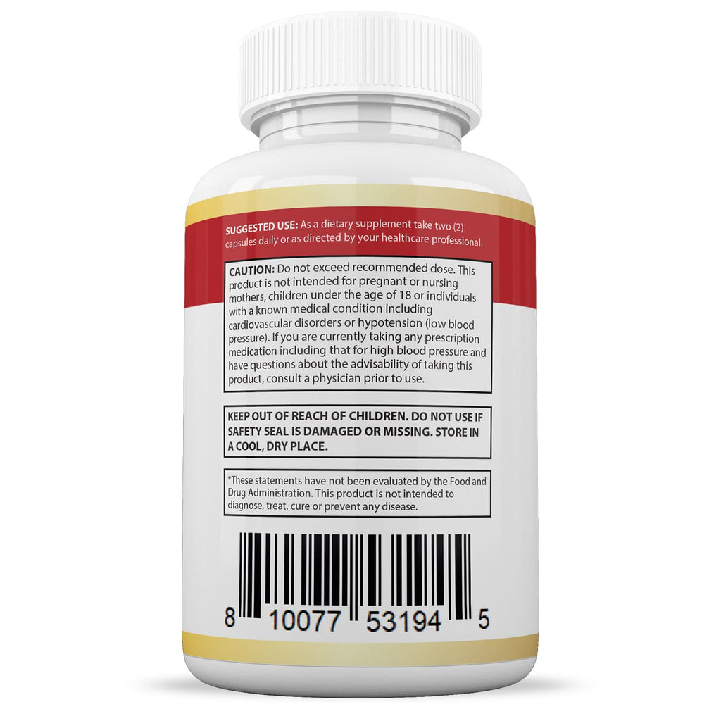 Justified Laboratories Blood Balance Max - 60 Capsules, Pack of 2 - Advanced Circulatory Support Formula with a Blend of Herbs & Vitamins - 60 Servings
