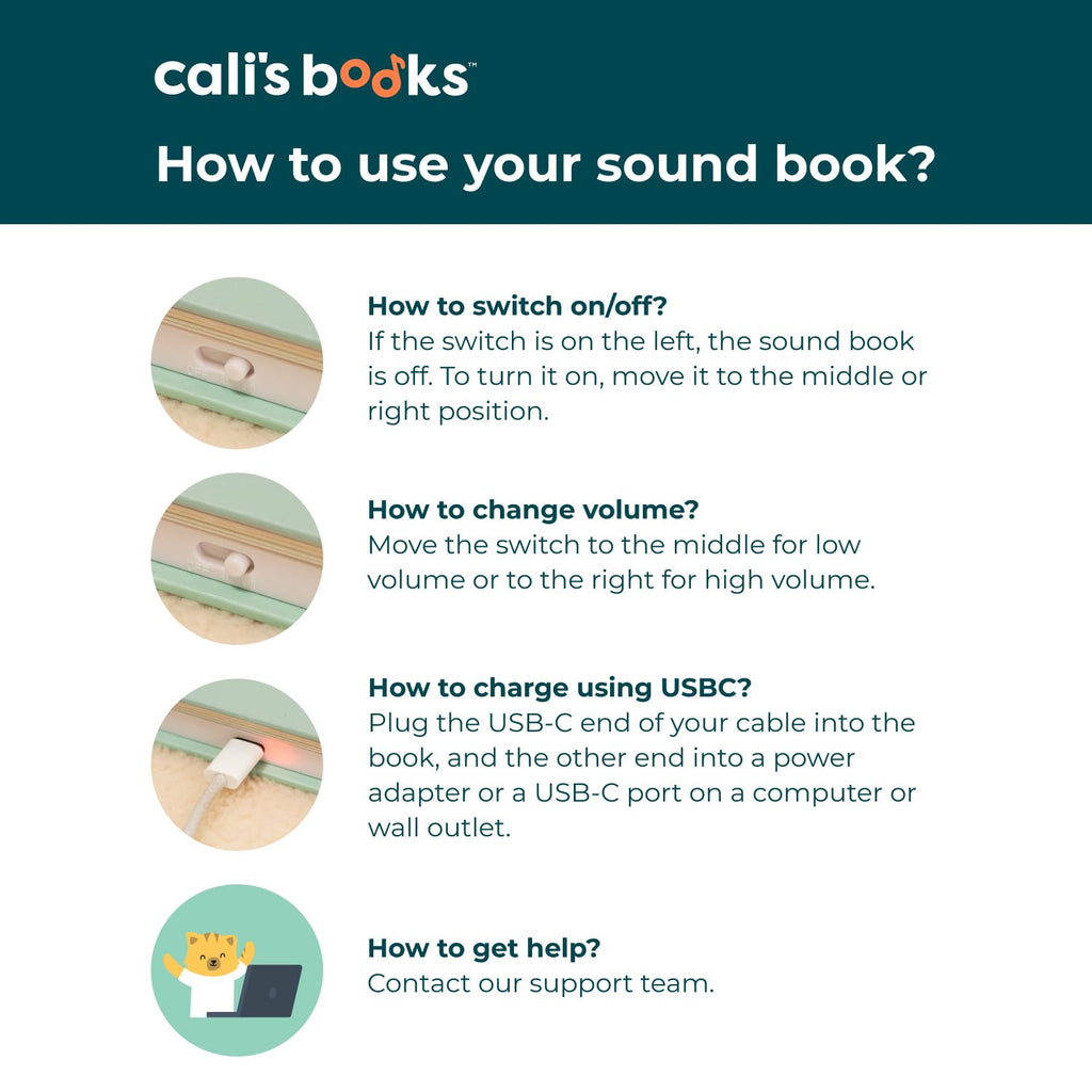 Cali's Books You are My Sunshine Music Book for Toddlers 1-3 Years Old - Nursery Rhymes Musical Books, Interactive Baby Sound Book, Singing Toy for Children Girls, Learning Song Toys for Toddler Boys