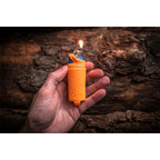 Exotac fireSLEEVE Waterproof Floating Lighter Case (Lighter Not Included) with Gas-Lock Strap for Thumb-free Operation, Molded TPE Body for Flexibility, and Super-tough Nylon Cap, Made in the USA