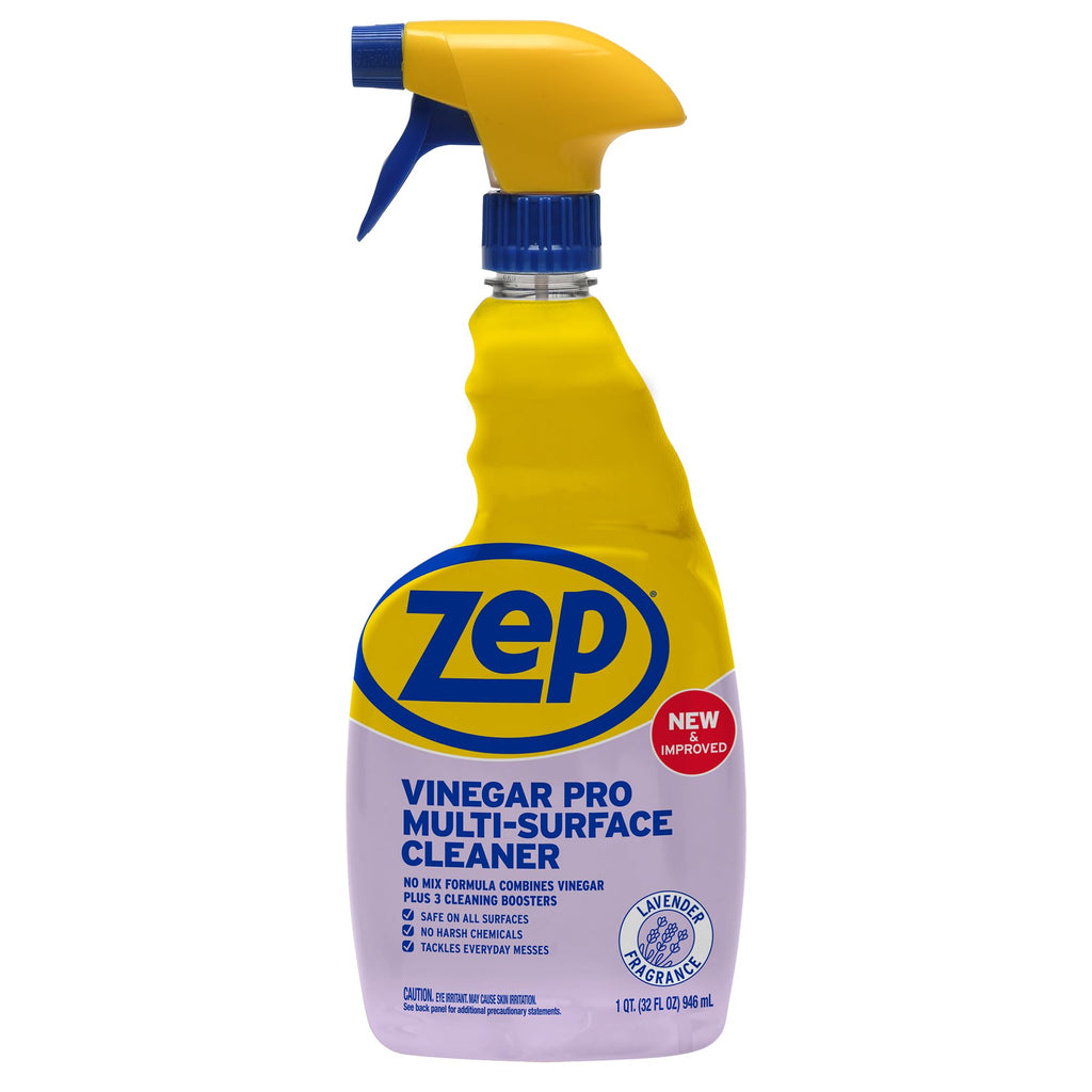 Zep All-Purpose Cleaner with Vinegar Added - 32 Ounces (Case of 4) R48432 - Industrial Grade Cleaner…