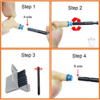 Wax Guards Cerumen Stop Filters for Phonak/Unitron/Widex Hearing Aids Cleaner with Cleaning Brush Kit Tools and Carry Case – 6Packs/48 Pieces