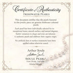 6mm Real Freshwater Pearl Stud Earrings, Hypoallergenic