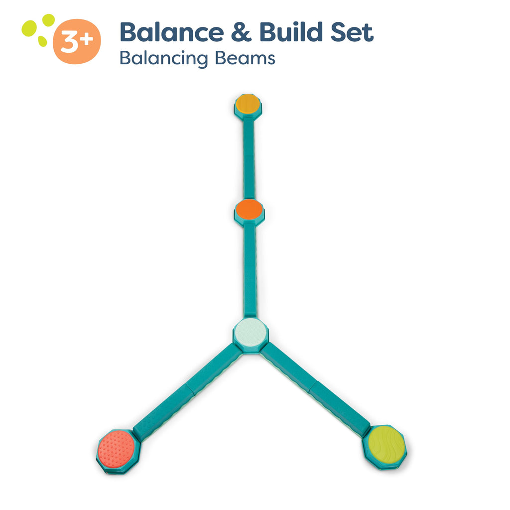 B. toys Battat Balancing Beams and Stepping Stones - 13 Pieces