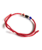 Powerful Prosperity Red Unisex Adult Lucky Bracelet Evil Eye Real Azabache
