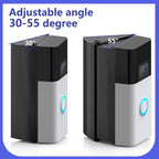 Video Doorbell Mount, Adjustable 30 to 55 Degree Doorbell Camera Angle Bracket Mount Wedge Kit Compatible with Video Doorbell 3/3 Plus/ 4 for Doorbell Security System Accessories