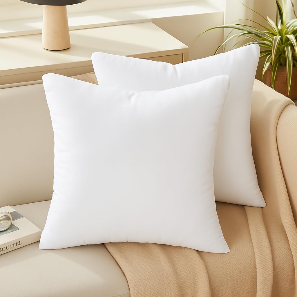 Oubonun 18 x 18 Throw Pillow Inserts