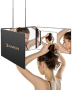 JUSRON 360 Viewing Angle Self Hair Cutting Mirror Shower Mirror