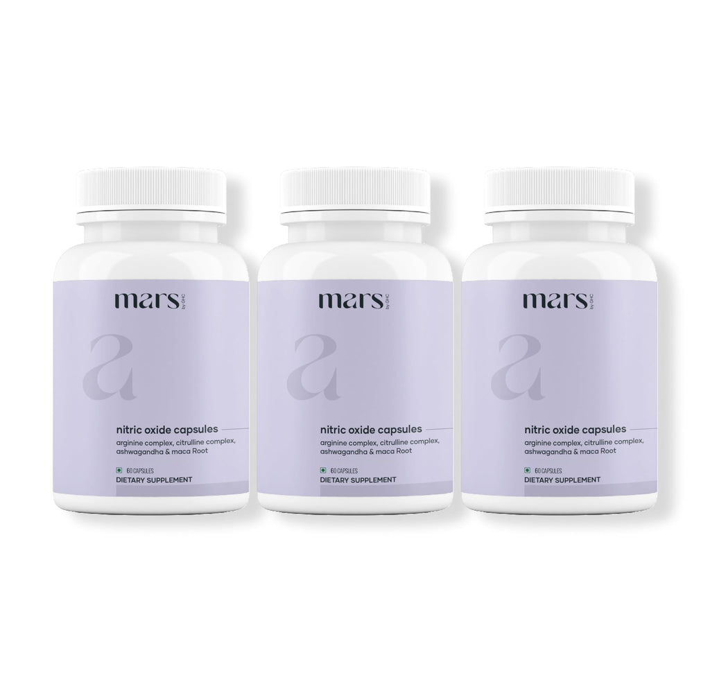 Mars Nitric Oxide Capsules – Pack of 3