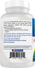 Best Naturals TUDCA 250mg (Tauroursodeoxycholic Acid) - 60 Veg Capsules - 2 Months Supply (60 Count (Pack of 1)) (60 Count (Pack of 1))