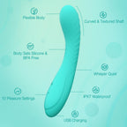 Tracy's Dog Powerful G Spot Vibrator for Deep Penetration, Adult Sex Toys