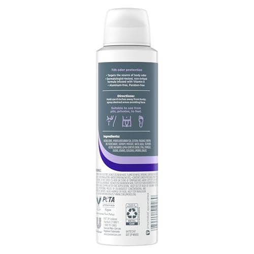 Dove Men+Care Whole Body Deodorant Fig & Suede For 72H Odor Protection from pits, privates, to feet 4 OZ