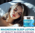 Hackerdom Magnesium Lotion, Topical Magnesium Lotion for Kids and Adults, Natural Calming Cream Support for Bedtime Relax, Stress Relief & Calm Mood
