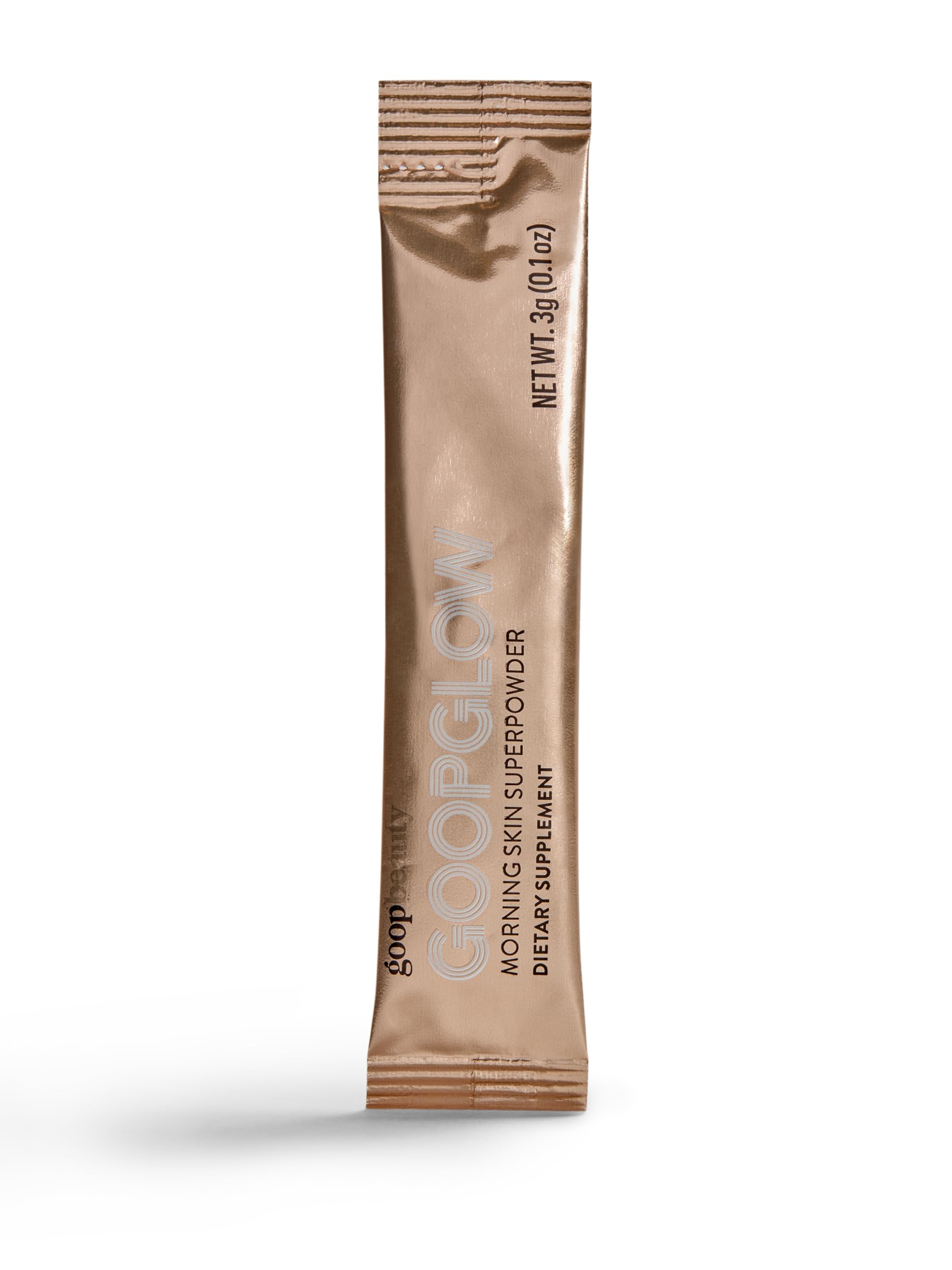 goop Beauty Morning Skin Drink Mix | Beverage Powder to Protect Against Signs of Aging | Vitamin C & E | Lemon Verbena & Orange Flavor | Non-GMO, Gluten-Free, & Vegan | 30 Pack