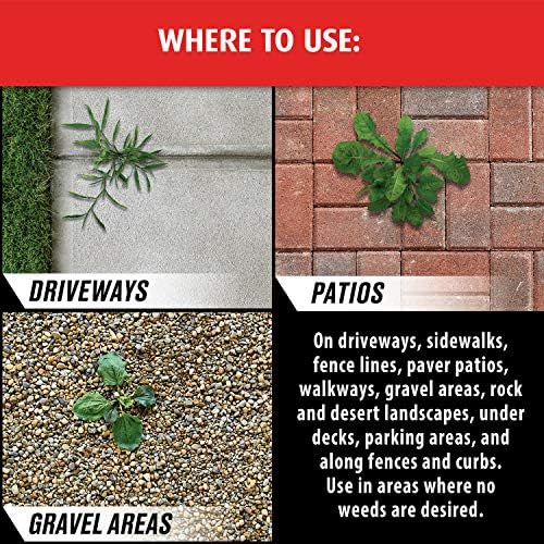 Ortho GroundClear Year Long Vegetation Killer1 Concentrate, Kills Weeds and Grasses, Prevents Unwanted Weeds and Grasses for up to 1 Year, 2 gal.